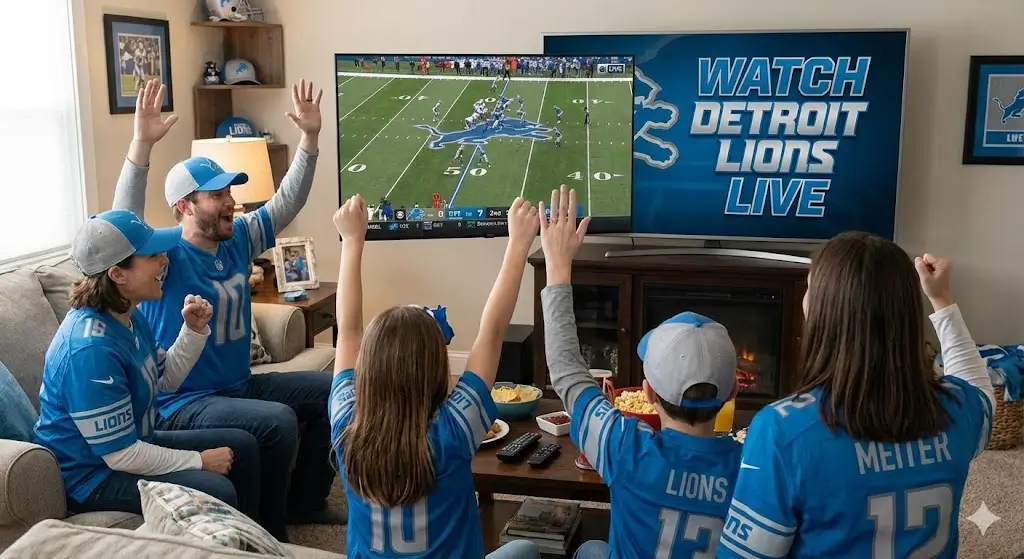 Watch Detroit Lions LIVE