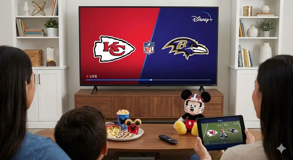 NFL Games Live on Disney+