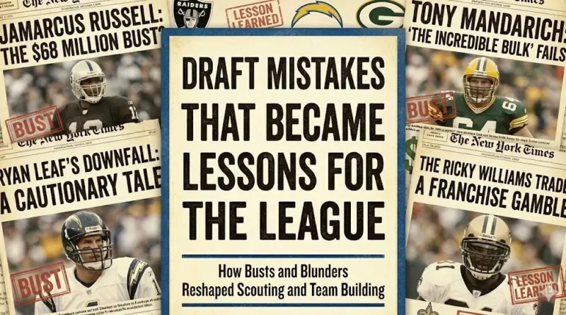 Draft Mistakes That Became Lessons for the League